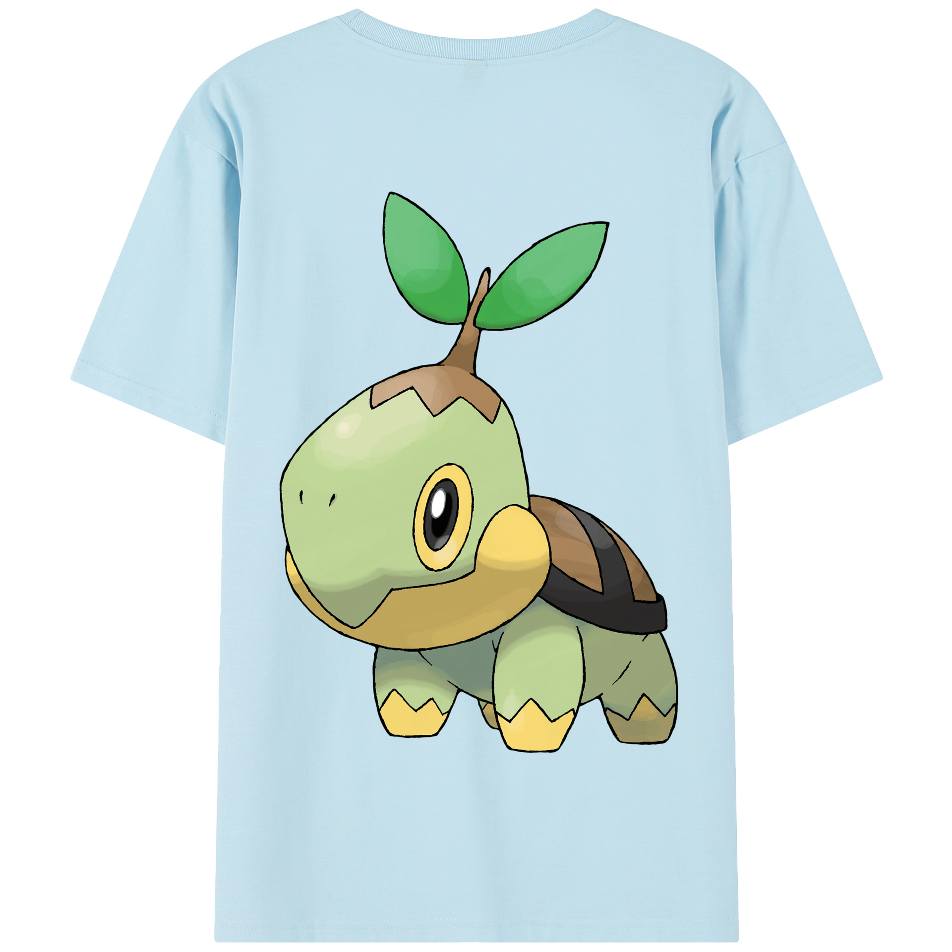 （画像用） ポケットモンスター Pokémon 綿100％半袖Tシャツ（背面プリント）